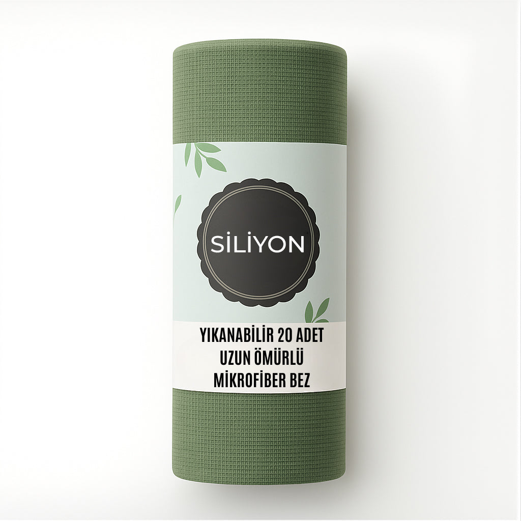 Siliyon Mikrofiber Rulo Bez