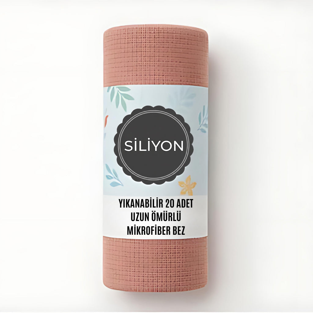 Siliyon Mikrofiber Rulo Bez