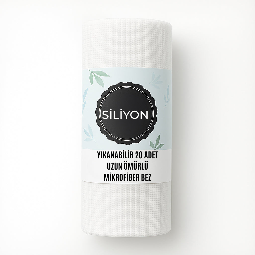 Siliyon Mikrofiber Rulo Bez