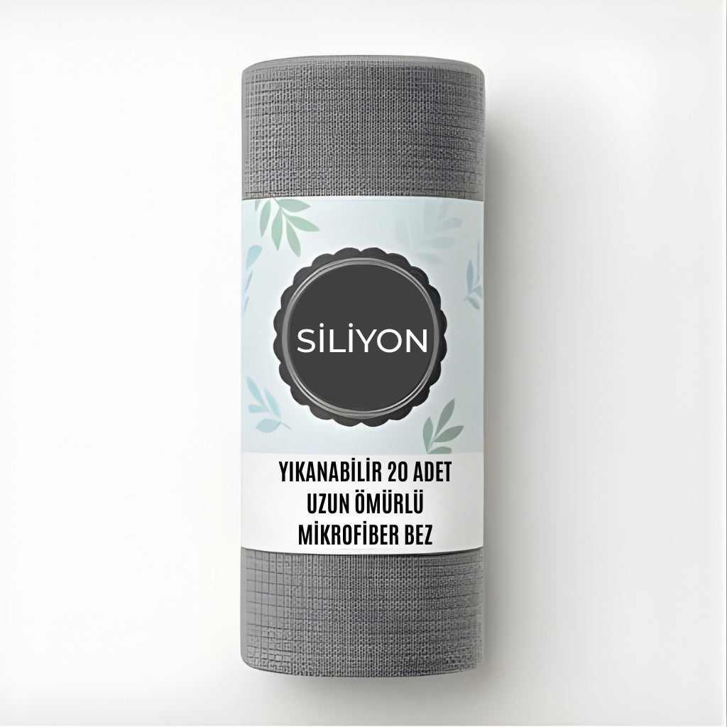 Siliyon Mikrofiber Rulo Bez