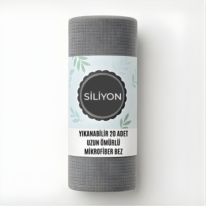 Siliyon Mikrofiber Rulo Bez